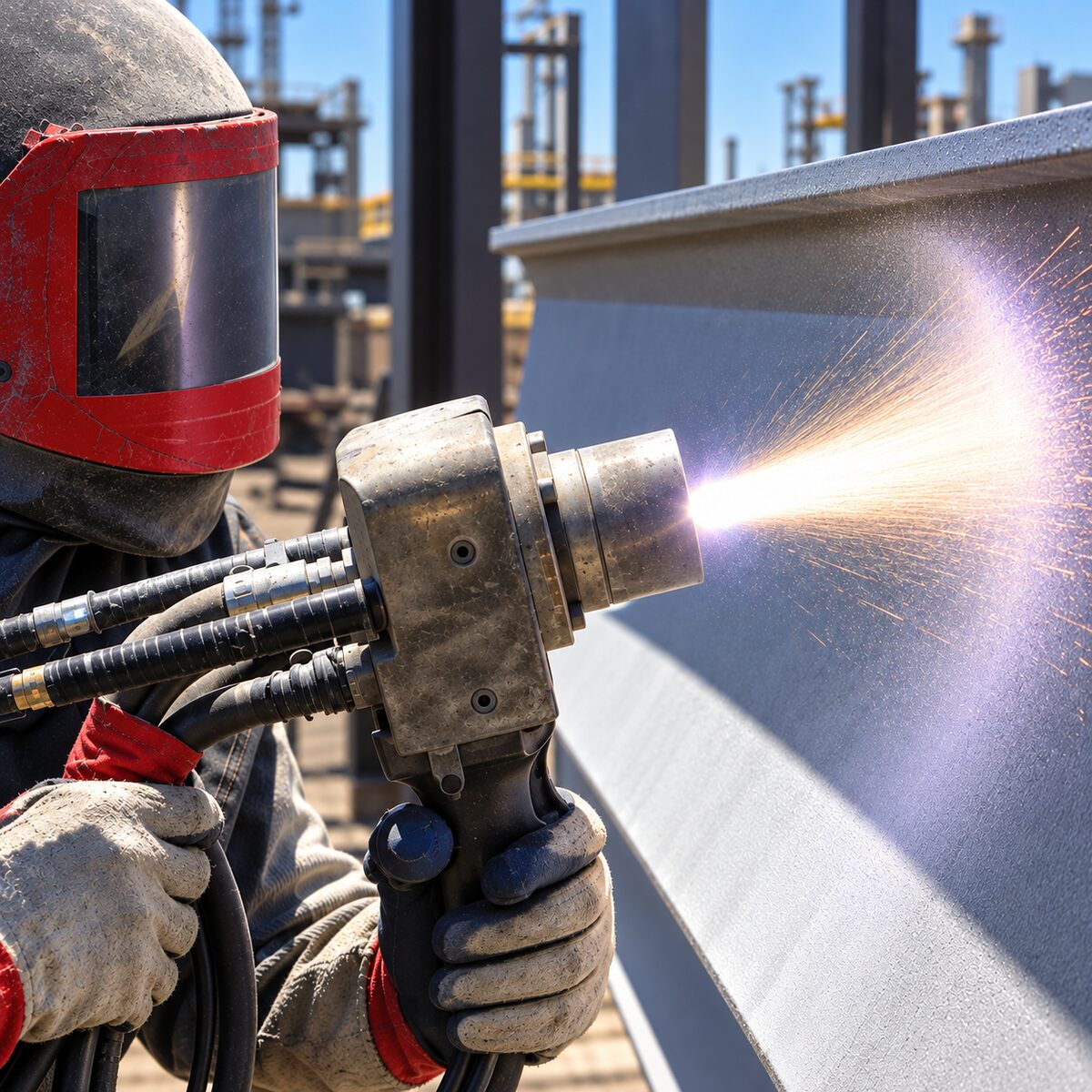 Metallizing (Thermal Spray) Services — zinc aluminium thermal spray metallizing